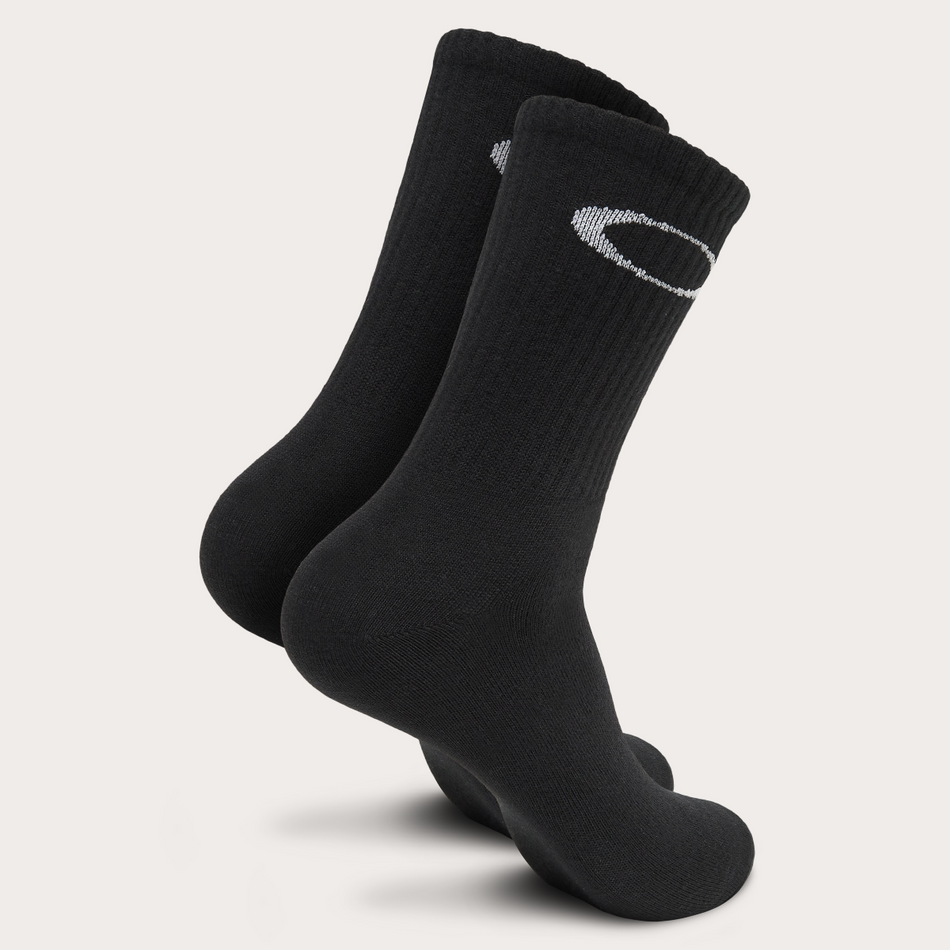 Oakley Ellipse Crew Socks - Blackout - Large
