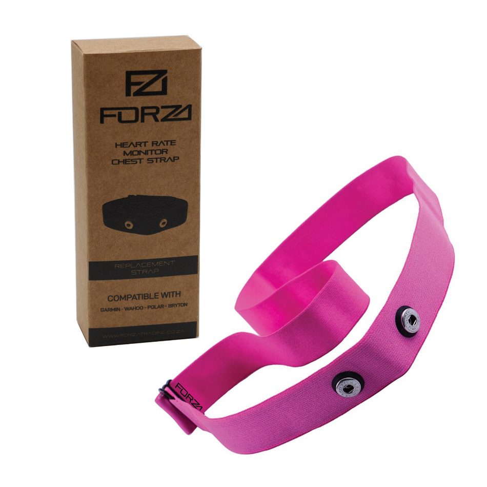 Forza Premium Heart Rate Monitor Replacement Strap - Pink