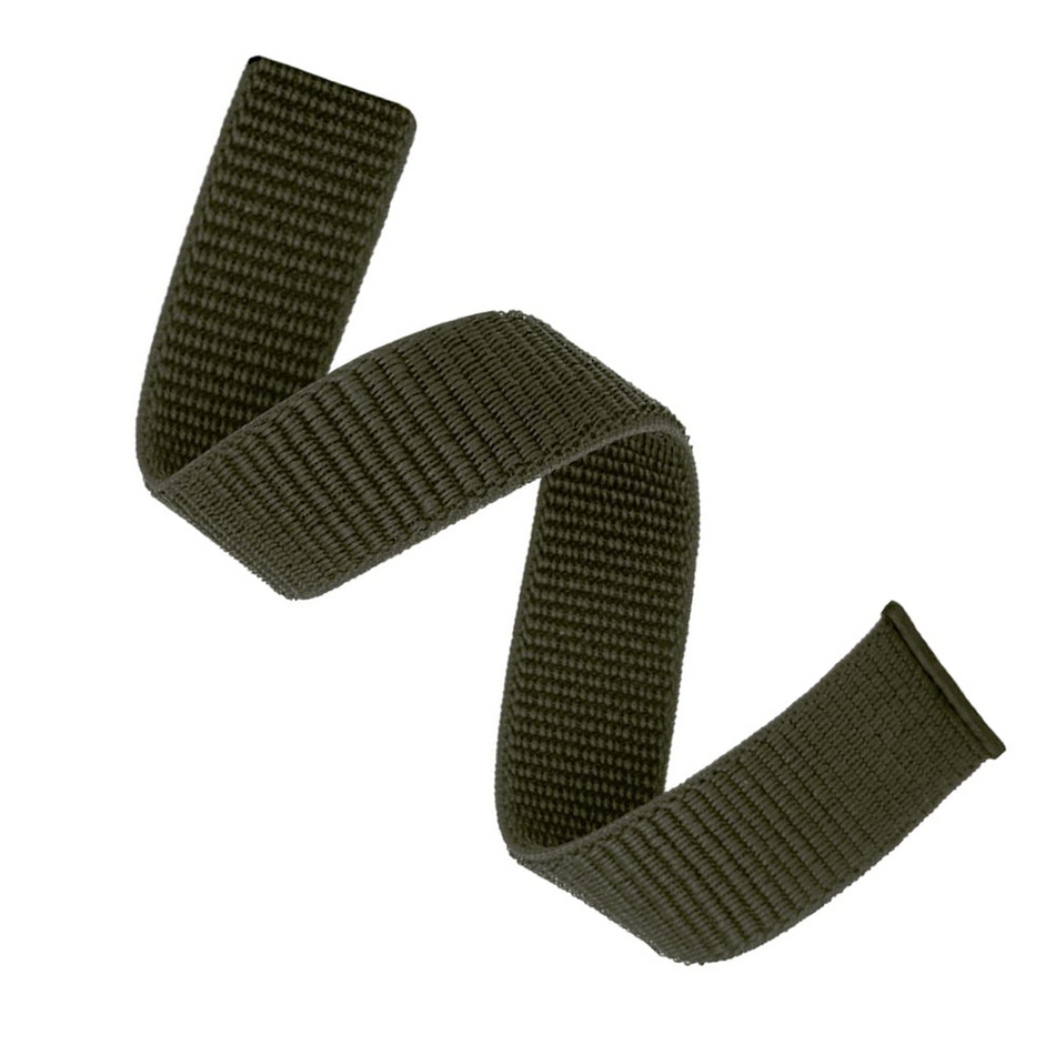 Forza Elite 20mm Nylon Watch Strap - Garmin - Army Green