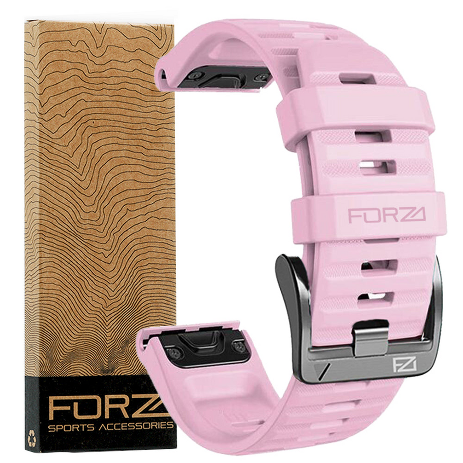 Forza Elite 22mm EasyFit Watch Strap - Garmin - Pink