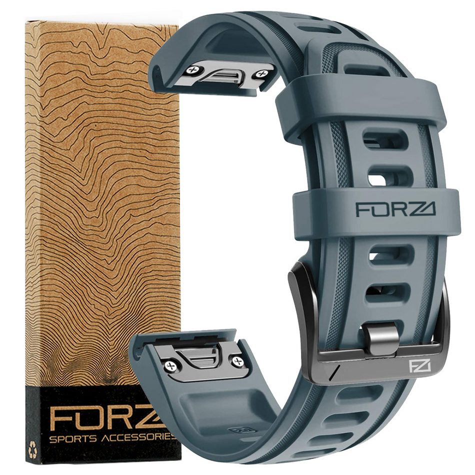 Forza Elite 20mm EasyFit Watch Strap - Garmin - Navy Blue