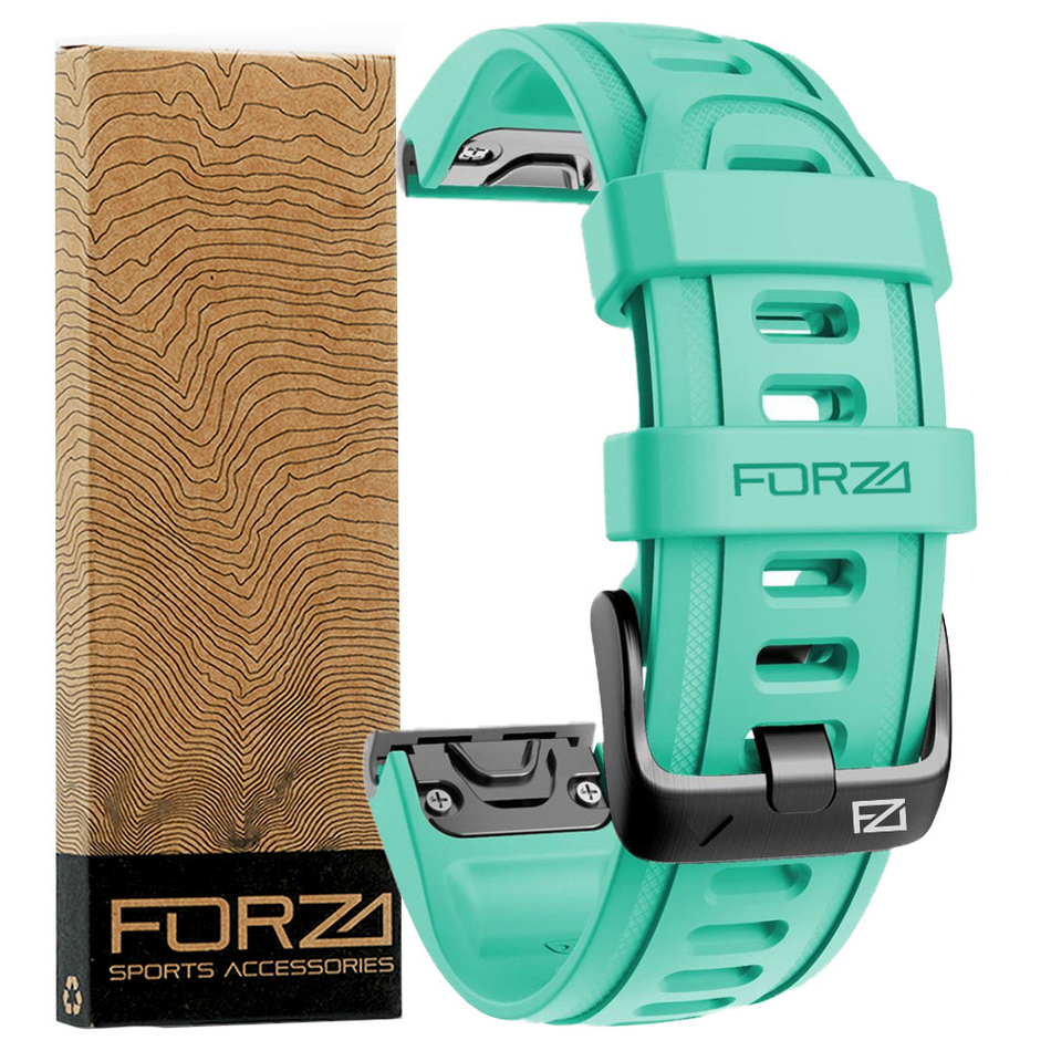 Forza Elite 20mm EasyFit Watch Strap - Garmin - Frost Blue
