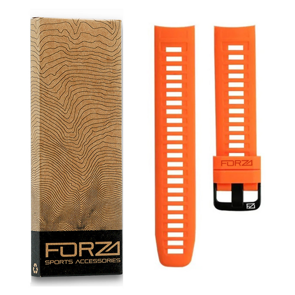 Forza Elite 22mm Watch Strap For Instinct/Instinct 2/Solar - Orange
