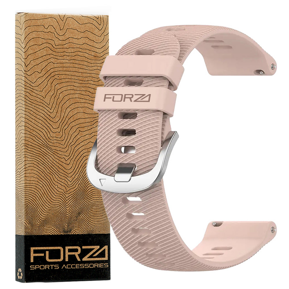 Forza Elite 18mm Quick Release Watch Strap - Garmin - Creme