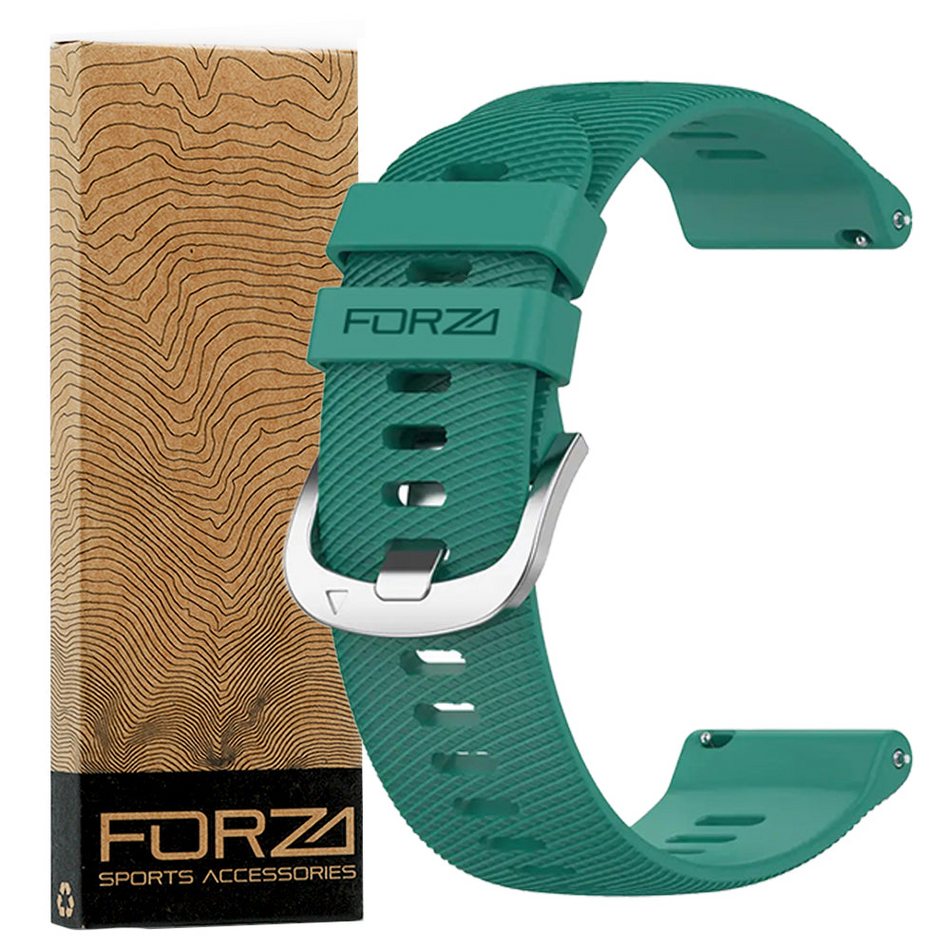 Forza Elite 20mm Quick Release Watch Strap - Garmin - Green
