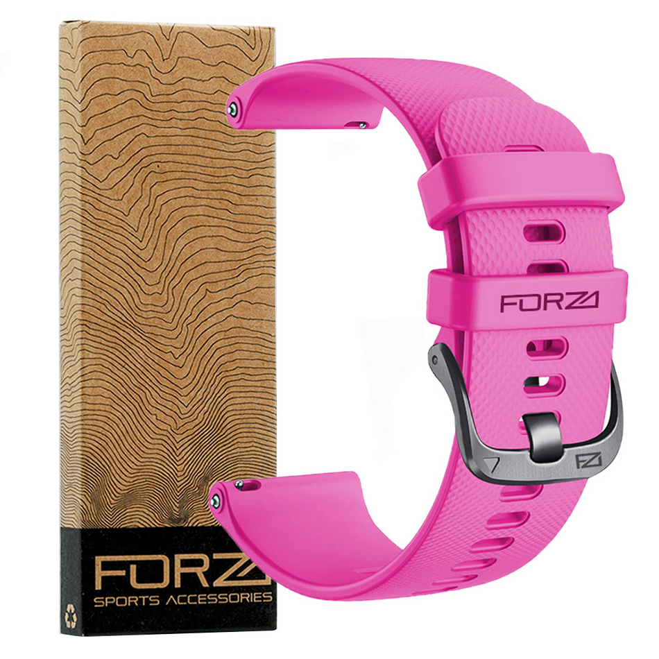 Forza Elite 20mm Quick Release Classic Watch Strap - Pink