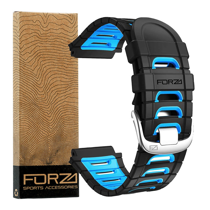 Forza Watch Strap for Garmin 920XT - Black/Blue