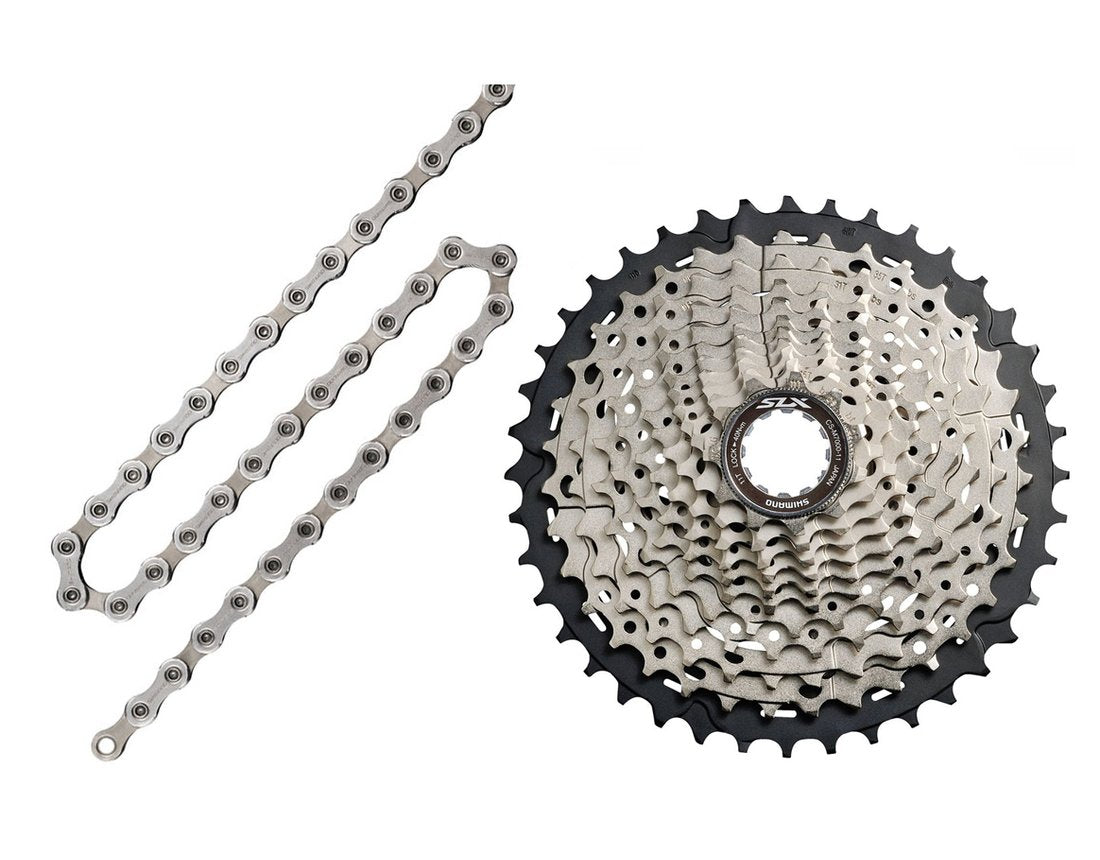 Shimano SLX Cassette & Chain Combo (CS-M7000) 11-46 + (CN-HG601) 11-Speed