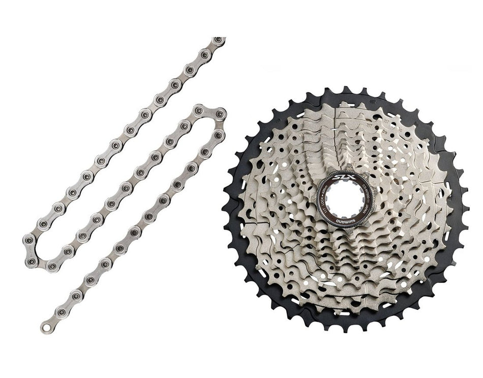 Shimano SLX Cassette & Chain Combo (CS-M7000) 11-46 + (CN-HG601) 11-Speed