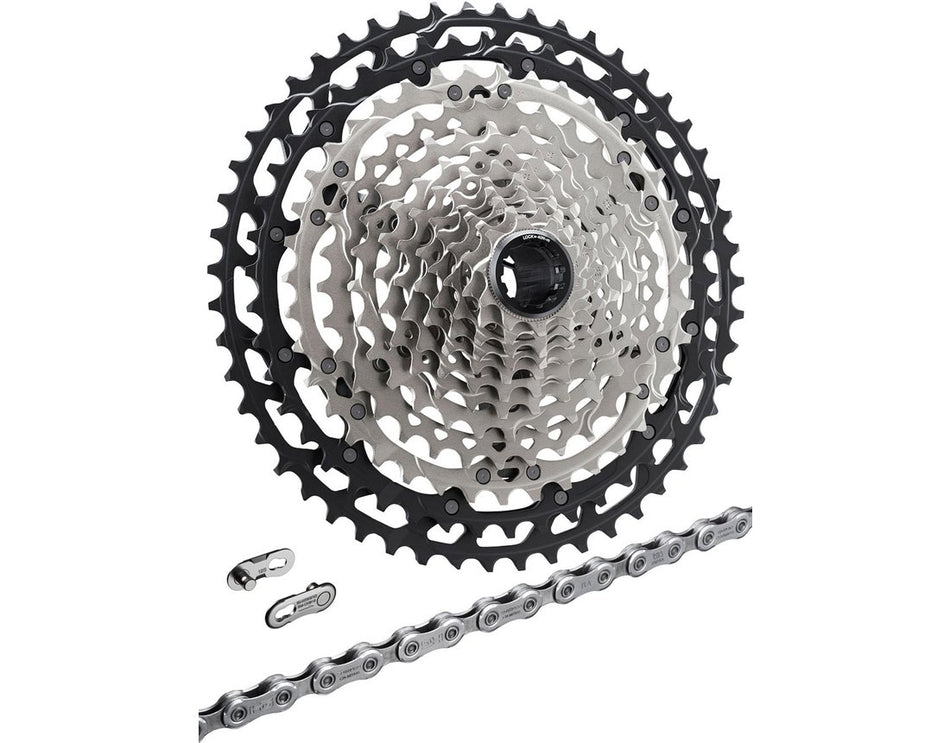 Shimano XT Cassette & Chain Combo (CS-M8100) 10-51 + (CN-CN8100) 12-Speed