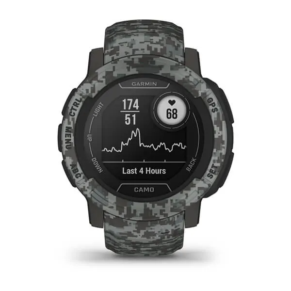 Garmin Instinct 2 Camo Edition - Graphite Camo