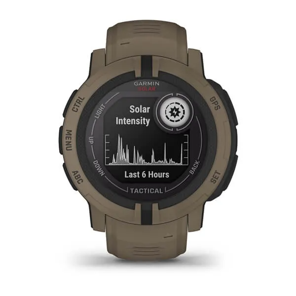 Garmin Instinct 2 Solar Tactical Edition - Coyote Tan