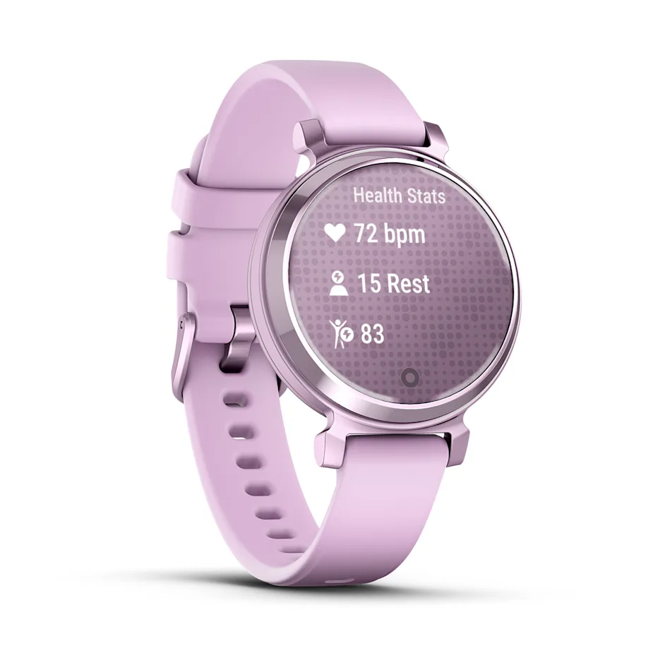 Garmin Lily 2 - Lilac with Lilac Silicone Band