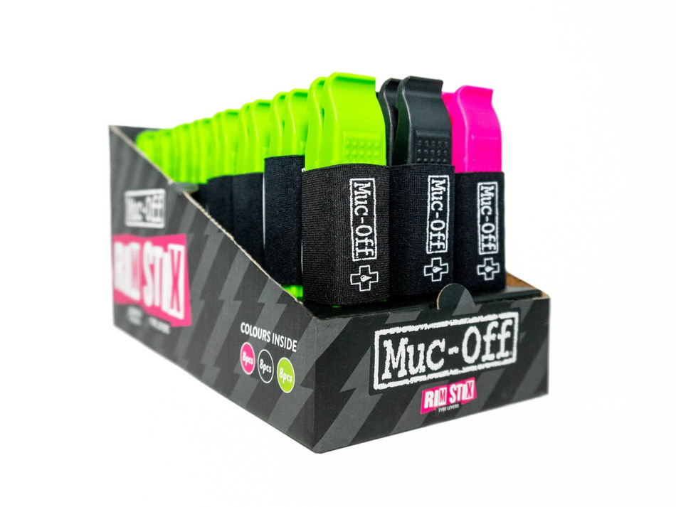 Muc-Off Rim Stix Refill Pack Of 8 Pieces (Pink)