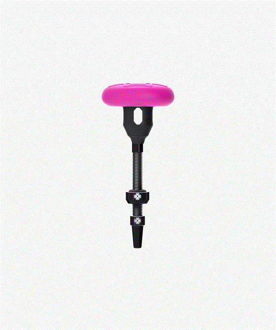 Muc-Off Tubeless Secure Tag Mount with 2x 44mm Valves - Black