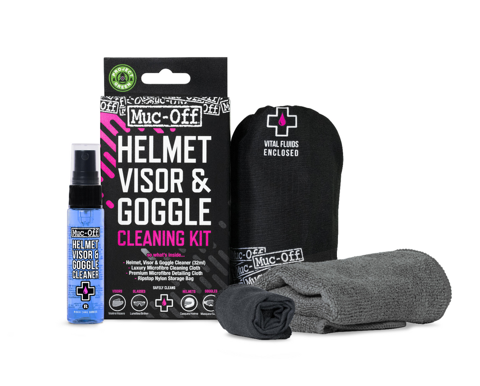 Muc-Off Helmet Visor & Goggle Cleaning Kit V2