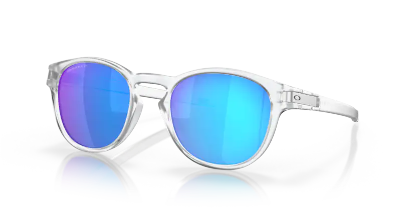 Oakley - Latch - Matte Clear/Prizm Sapphire Polarized