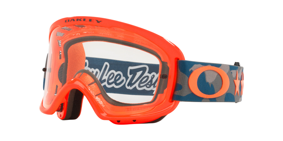 Oakley - O Frame 2.0 Pro MTB - TLD Star Dazzle Orange Grey/Clear