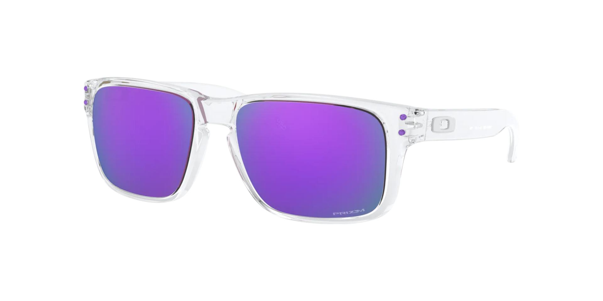 Oakley - Holbrook XS - Polished Clear/Prizm Violet