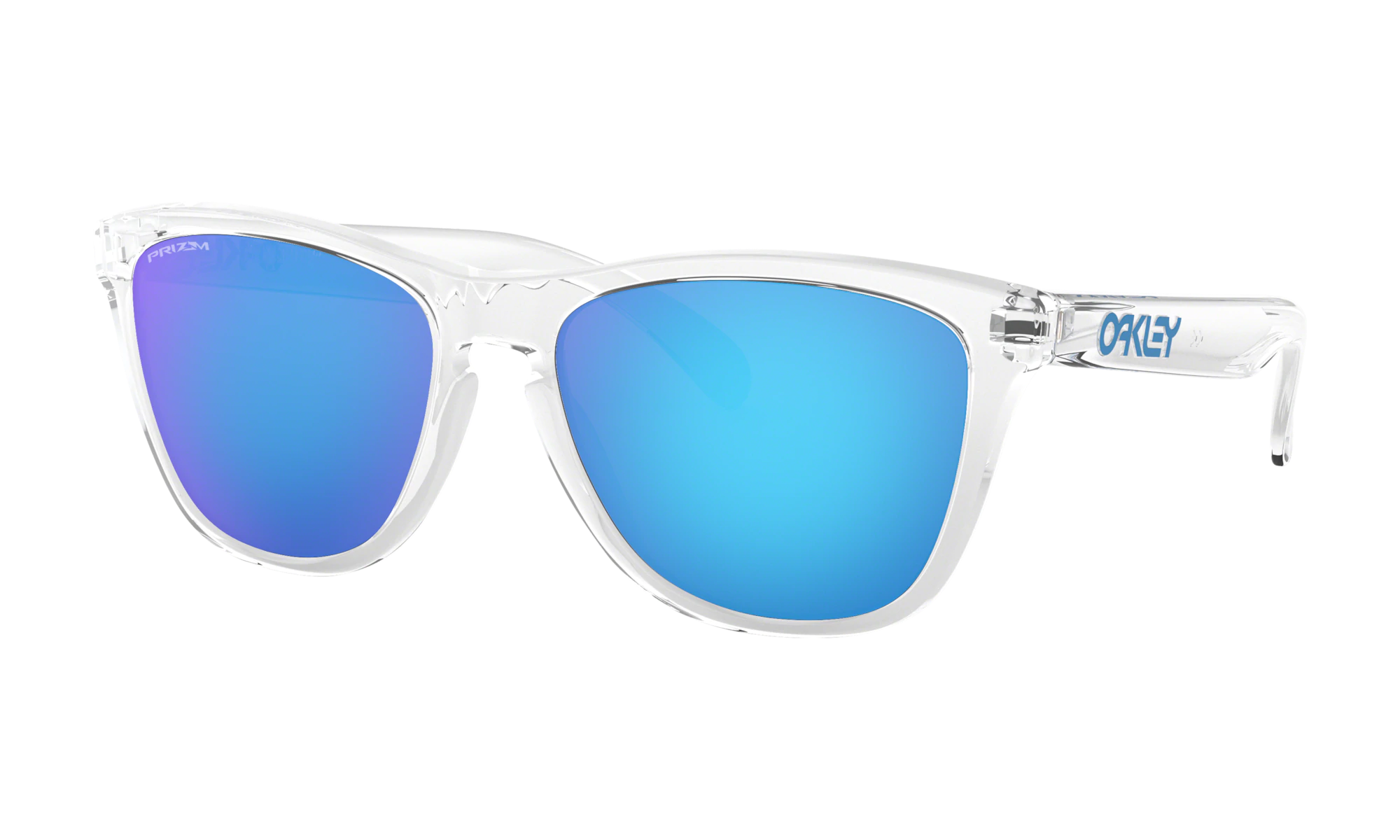 Oakley - Frogskins - Crystal Clear.Prizm Sapphire