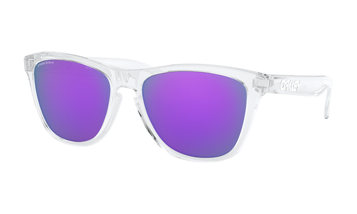 Oakley - Frogskins - Polished Clear/Prizm Violet