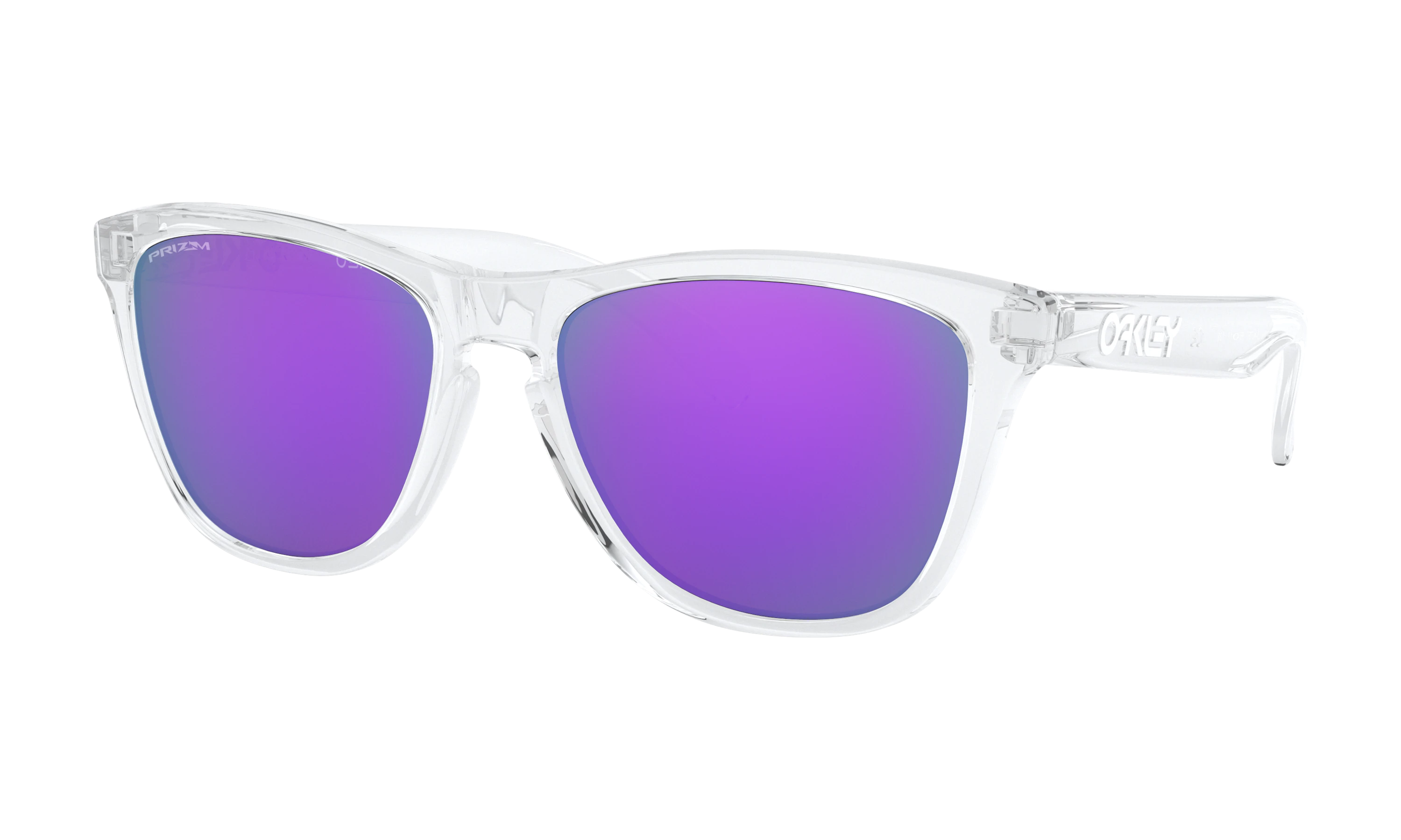 Oakley - Frogskins - Polished Clear/Prizm Violet