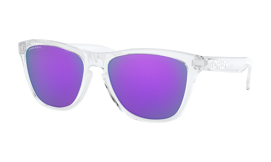 Oakley - Frogskins - Polished Clear/Prizm Violet