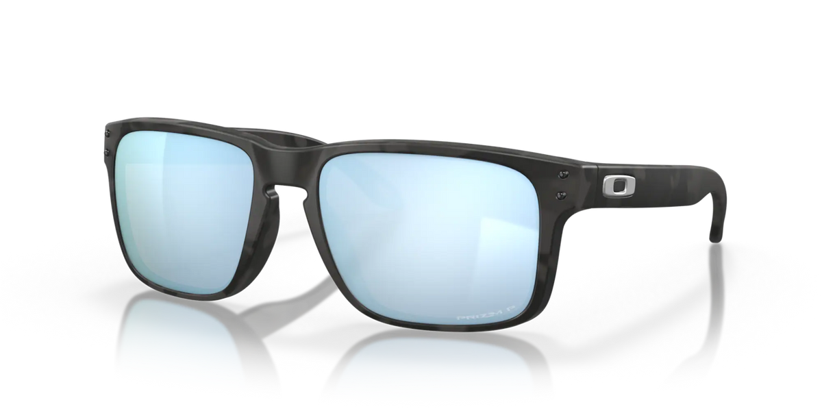 Oakley Holbrook Matte Black Camo/Prizm Deep Water Polarized