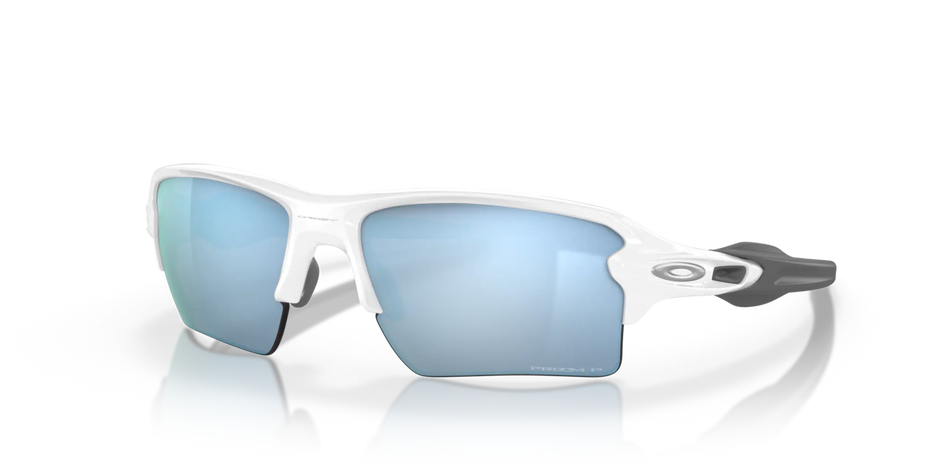 Oakley - FLAK 2.0 XL - Polished White/Prizm Deep Water Polarized