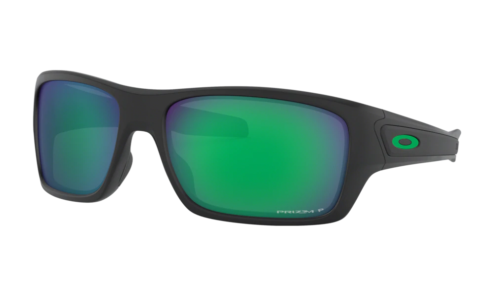 Oakley - Turbine - Matte Black/Prizm Jade Polarized