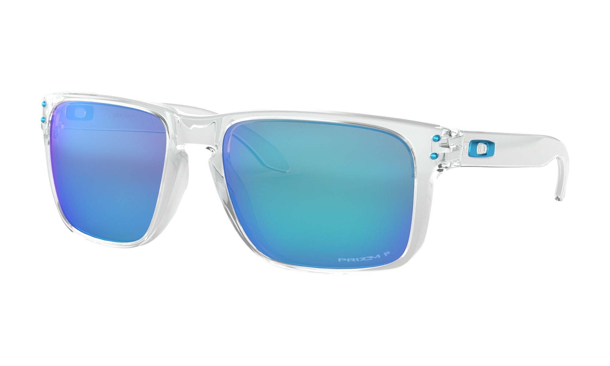 Oakley - Holbrook XL - Polished Clear/Prizm Sapphire Polarized
