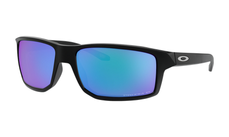 Oakley - Gibston - Matte Black/Priam Sapphire Polarized