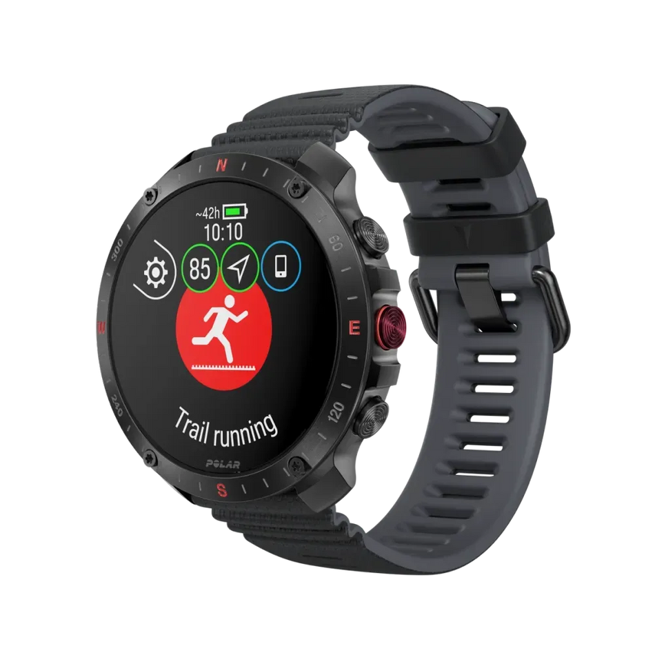 Polar Grit X2 Pro Black/Black - Amoled/Sapphire (S/L)