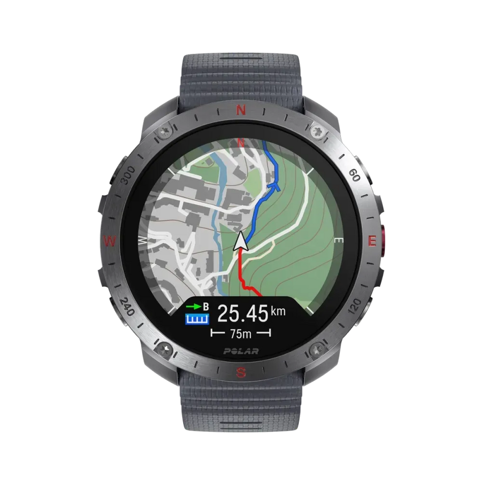Polar Grit X2 Pro Silver - Amoled/Sapphire (S/L)
