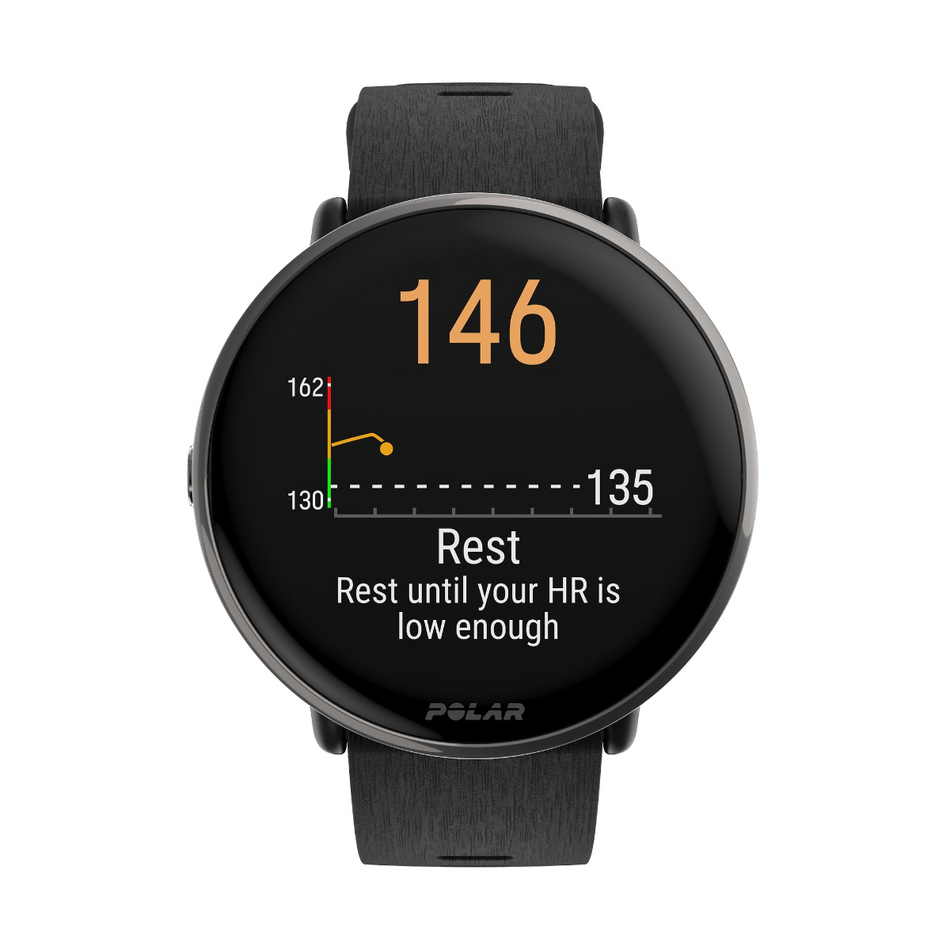 Polar Ignite 3 Amoled - Titanium Bezel/Black (S/L)