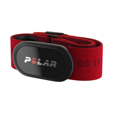 Polar H10 Heart Rate Sensor - Red Text (M-XXL)