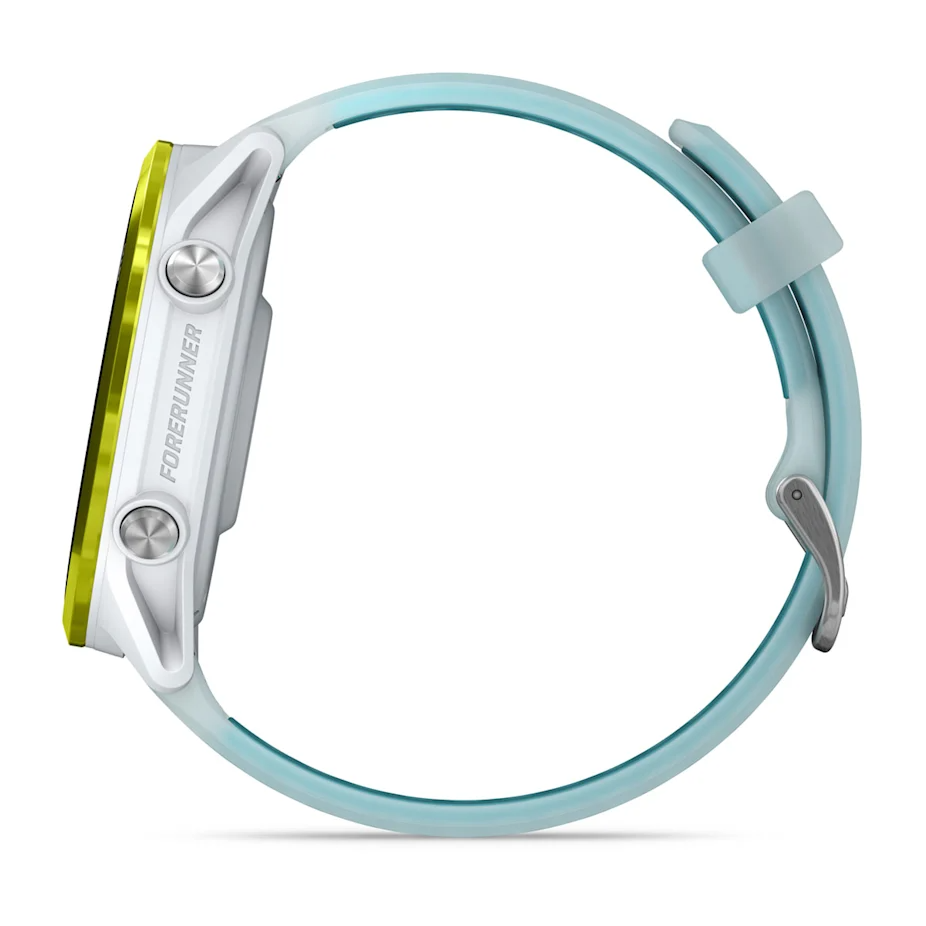 Garmin Forerunner 570 - 47mm - Amp Yellow Aluminium with Translucent Whitestone/Turquoise Band
