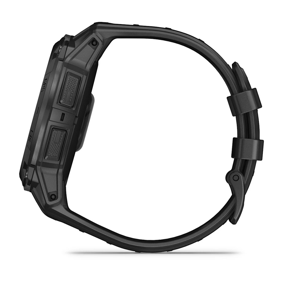 Garmin Instinct 3 - 50mm Solar Tactical Edition - Black with Black Silicone Band