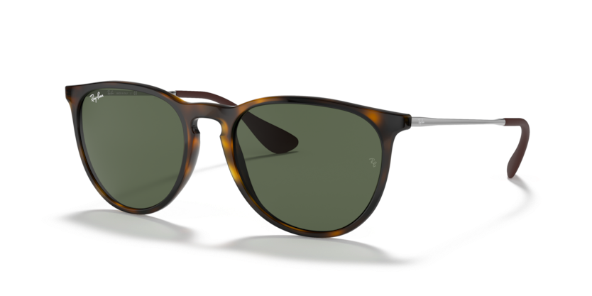 Ray-Ban - Erika - Tortoise/Dark Green - 54