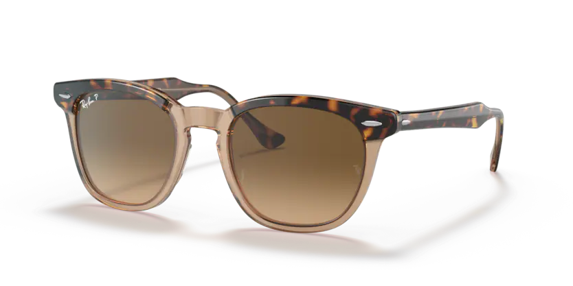 Ray-Ban - Hawkeye - Havana on Transparent Brown/Polarized Brown Gradient - 52