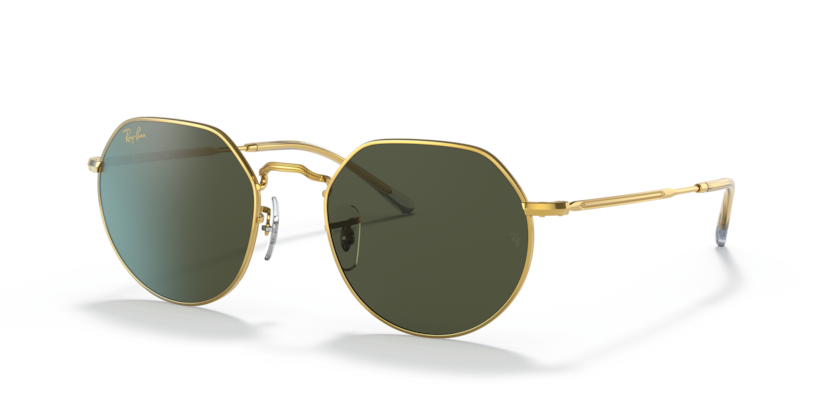 Ray-Ban - Jack - Legend Gold/Green - 51