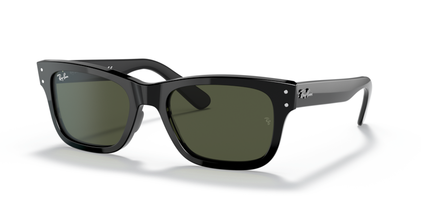Ray-Ban - Burbank - Black/Green - 52