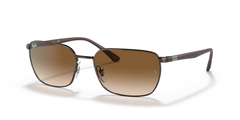 Ray-Ban - RB3684 - Brown/Light Brown Gradient - 58