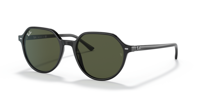 Ray-Ban - Thalia - Black/Classic Green G-15 - 53