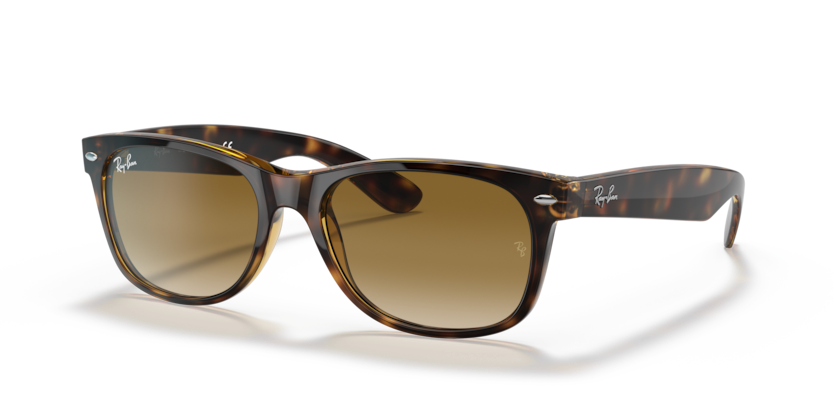 Ray-Ban - New Wayfarer - Tortoise/Light Brown Gradient - 52