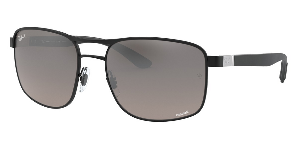 Ray-Ban - Chromance - Matte Black/Silver Chromance - 58