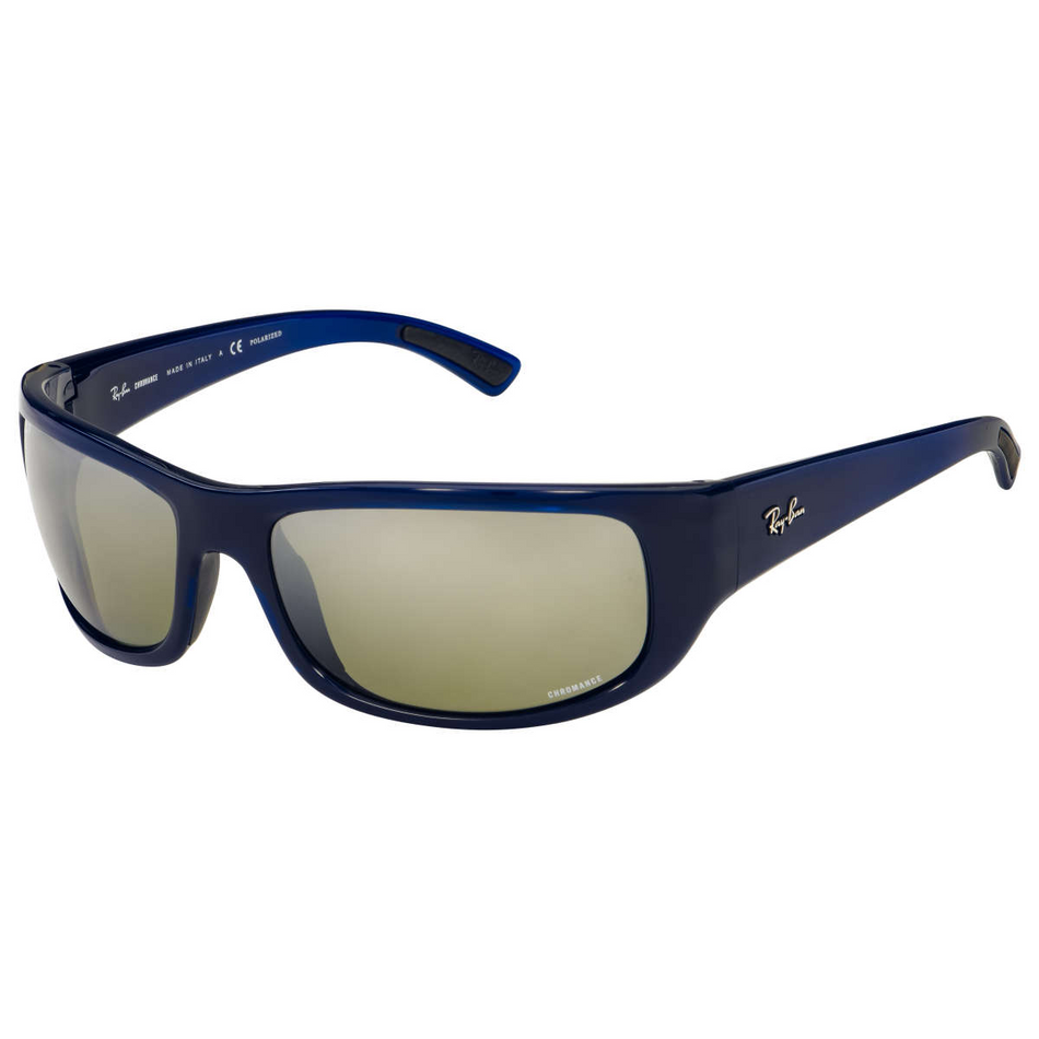 Ray-Ban - RB4283CH - Blue/Silver Polarized Chromance - 64