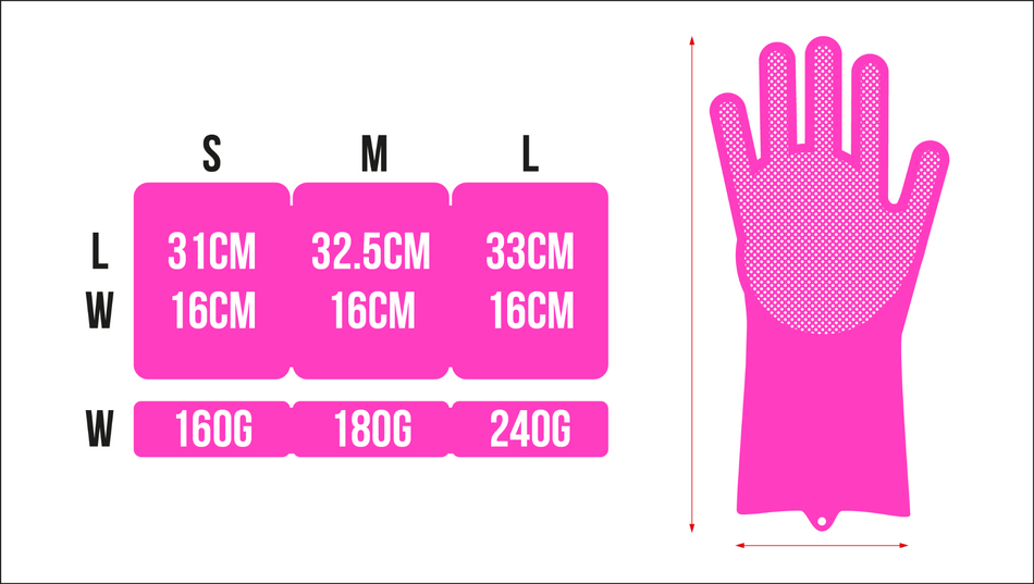Muc-Off Deep Scrubber Gloves - Large