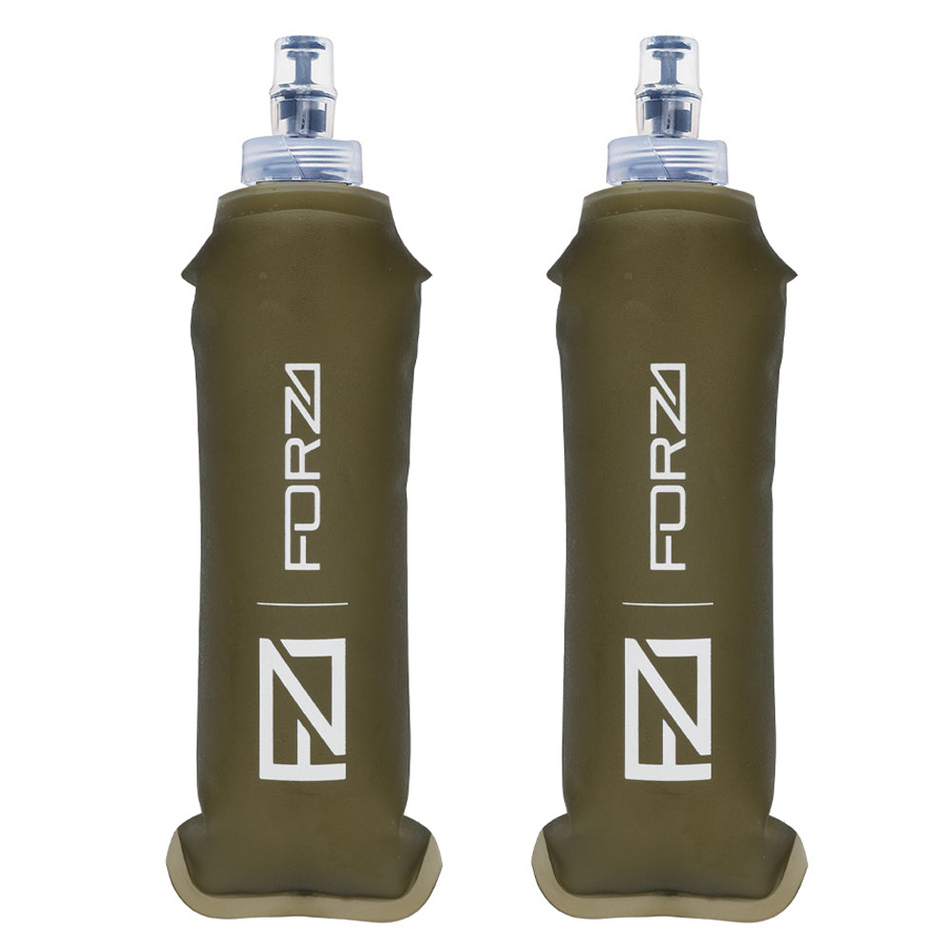 Forza 500ml Soft Flask  - Grey (2 Pack)
