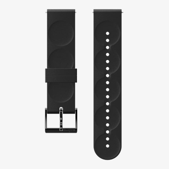 Suunto 20mm Urban 1 Silicone Strap All Black - Small